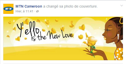 Page Facebook MTN Cameroon