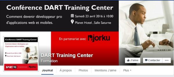 Page Facebook DART-TC