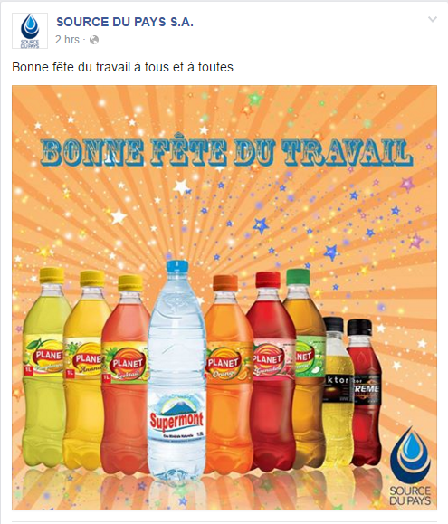 Page Facebook SOURCE DU PAYS