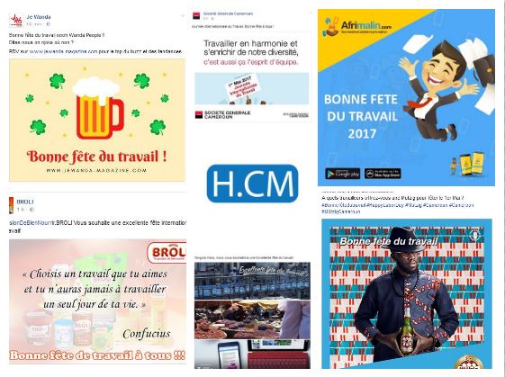 Réactions des Commmunity Managers Camerounais pour le 1er Mai&nbsp;2017