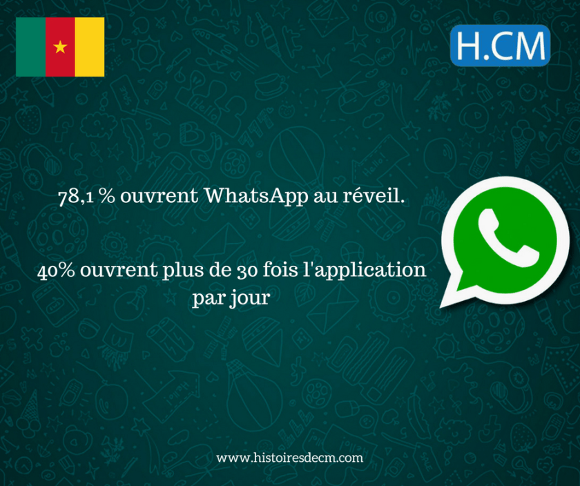 WhatsApp Chiffres Cameroun 2017 - Chedjou Kamdem 6