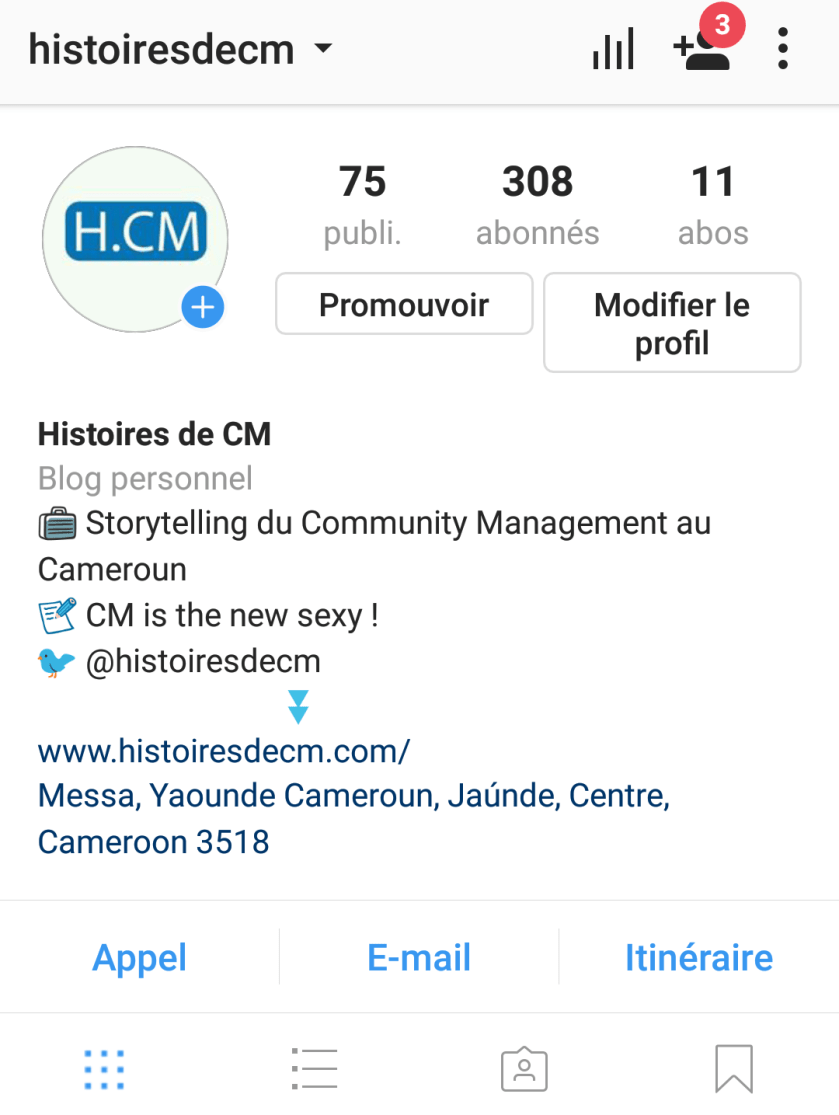 Lien Bio Instagram 2018